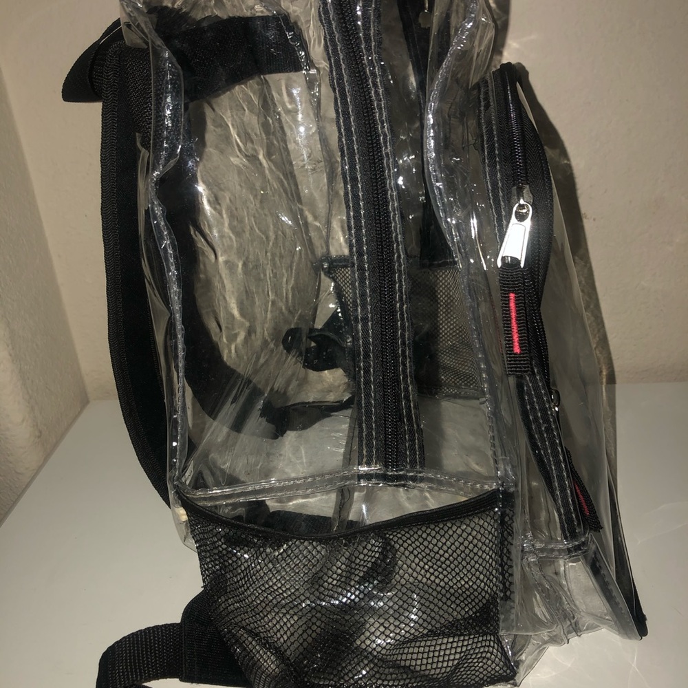 Clear backpack
